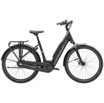 Elcykel Hybrid Trek District+ 3 Lowstep 800Wh Lithium Grey