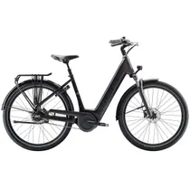 Elcykel Hybrid Trek District+ 4 Coaster Lowstep 800Wh Trek Black Satin