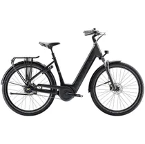 Elcykel Hybrid Trek District+ 4 Guard Lowstep 400Wh Trek Black Satin
