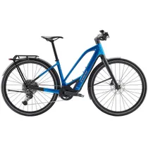Elcykel Hybrid Trek FX+ 7 Midstep Alpine Blue Gloss