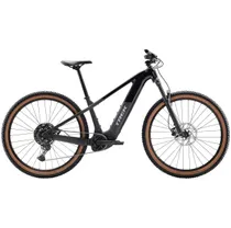 El MTB Trek Powerfly+ 4 Gen 5 Gloss Dark Star/Matte Dark Web