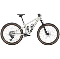 Heldämpad MTB Trek Top Fuel 9.9 XX AXS Gen 4 Lunar Silver