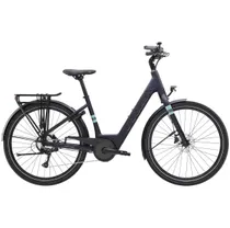 Elcykel Hybrid Trek Verve+ 1 Lowstep Matte Deep Dark Blue