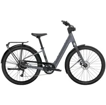 Elcykel Hybrid Trek Verve+ 1 Lowstep LT Galactic Grey