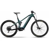 El MTB Haibike AllTrail 5 Ocean/Black/Chrome Gloss