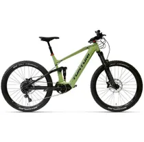 El MTB Tunturi e275 Full 630Wh Green/Black Orange
