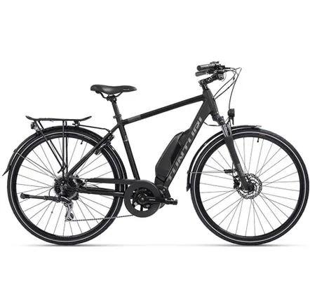 Elcykel Hybrid Tunturi eMotion Herr Matte Black/Chrome