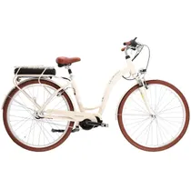 Naisten sähköpyörä Kross Le Grand eLille 3 Beige/White
