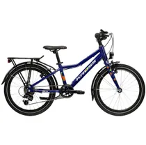 Barncykel Kross Level Mini 3.0 Light EQ Navy Blue/White 20