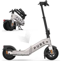 El-scooter Pure Advance Flex Platinum Silver