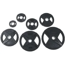 Viktskivor Master Fitness Gummerade Nero Rubber Plate 5kg