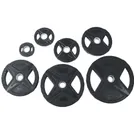 Viktskivor Master Fitness Gummerade Nero Rubber Plate 125kg