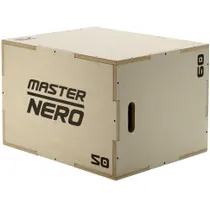 Plyobox Master Fitness Nero Plyo Woodbox 50-60-75 