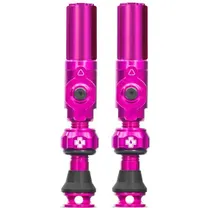 Tubelessventil MUC-OFF Big Bore Hybrid 30mm Pink