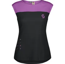 Cykellinne Dam Scott Trail Vertic DRI SS Black/Liquid Purple