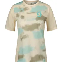 Cykeltr&ouml;ja Dam Scott Trail Vertic SS Cotton White/Miami Green