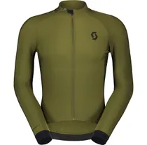 Pyöräilypaita Miesten Scott RC Pro Warm LS Fir Green