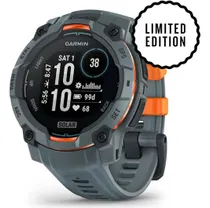 Träningsklocka Garmin Instinct 3 Solar 45mm Grey/Orange
