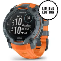 Träningsklocka Garmin Instinct 3 Solar 50mm Grey/Orange