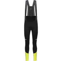 Py&ouml;r&auml;ilyhousut GOREWEAR Spinshift Thermo Bib Tights+ Mens Black/Neon Yellow