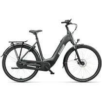 Naisten sähköpyörä Batavus Altura Power Pro Smoking Black