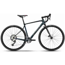 Gravel bike Ghost Asket CF Full Party Metallic Dark Blue Glossy