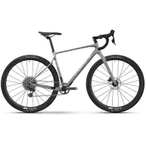 Gravel bike Ghost Asket CF LTD Mysterious Grey/Silver Glossy