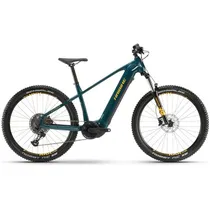 El MTB Haibike Alltrack 6 Ocean/Orange/Black Matt