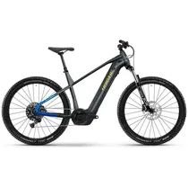 El MTB Haibike Alltrack 6.5 Grey/Blue/Yellow Glossy