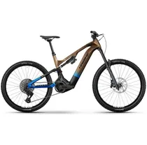 S&auml;hk&ouml;maastopy&ouml;r&auml; Haibike Hybe CF 9 Bronze/Azure/Black Glossy