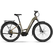 S&auml;hk&ouml;py&ouml;r&auml; Haibike Trekking 6.5 Low Toffee/Sand/Silver Glossy