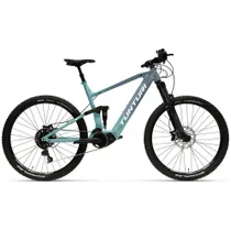 El MTB Tunturi e290 Full EP6 Dark Blue/Turquoise/White