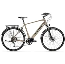 Elcykel hybrid Tunturi eLux High Khaki/Black