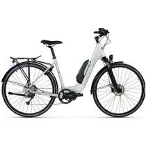 Elcykel Dam Tunturi eStyle Grey/Chrome/Blue