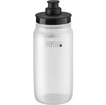 Cykelflaska Elite Fly Tex 550ml Clear/Black 550 ml