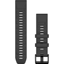 Klockarmband Garmin QuickFit 22 Silikon Graphite