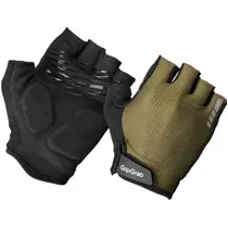 GripGrab EXPLR Vadderade Kortfingrade Sommarhandskar Olive Green 