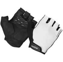 GripGrab RIDE Vadderade Kortfingrade Sommarhandskar White 