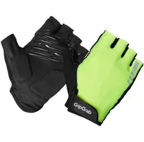 GripGrab W's RIDE Vadderade Kortfingrade Sommarhandskar Yellow Hi-Vis 