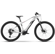 El MTB Raymon HardRay E 7.0 White/Black/Red