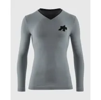 Cykeltröja Assos Tech T-Shirt TACTICA LS T5 Fanatic Silver