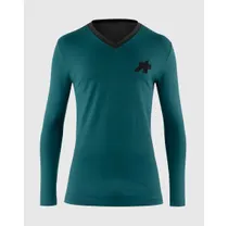 Py&ouml;r&auml;ilypaita Assos Tech T-Shirt TACTICA LS T5 Foundation Green