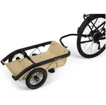 Cykelkärra Hamax Venture Cargo + Playwood Plate Black