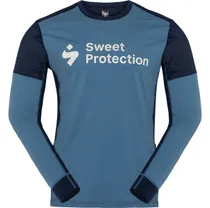 Cykeltr&ouml;ja Sweet Protection Hunter Merino Hybrid LS Jersey M Flare Blue