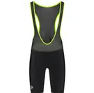 Pyöräilyhousut Rogelli Core Bib Short Men Black/Fluor Yellow