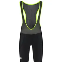 Cykelbyxor Rogelli Core Bib Short Men Black/Fluor Yellow