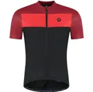 Cykeltröja Rogelli Core Block Jersey SS Men Black/Bordeaux/Red