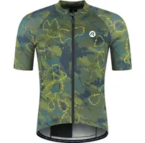 Cykeltröja Rogelli Essential Graphic II Jersey SS Men Green/Blue/Mustard