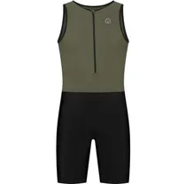Triathlondräkt Rogelli Florida Triathlon Suit Black/Army Green