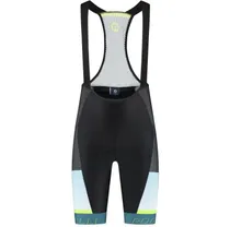 Cykelbyxor Rogelli Hero II Bib Short Men Black/Blue/Lime